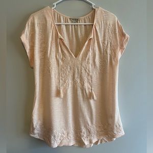 Lucky Brand Pink Blouse